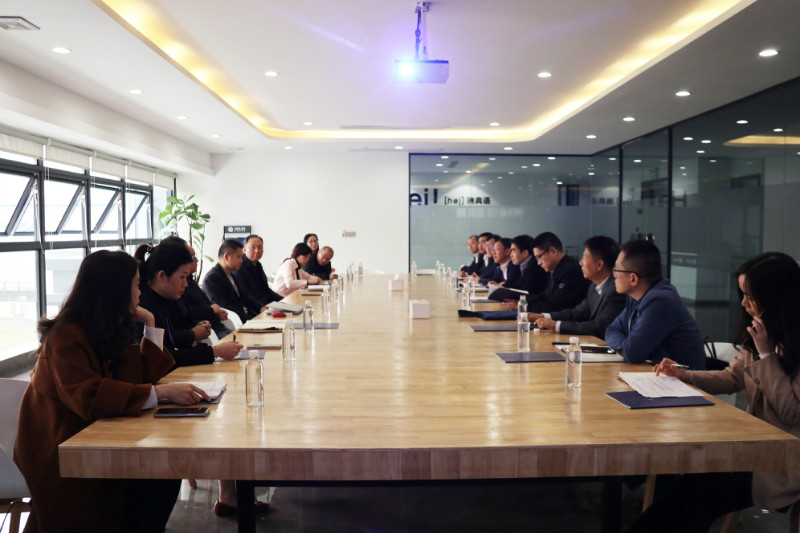 辛資訊 | “企業(yè)暖春行動(dòng)”走進(jìn)辛格林電梯，政企共話發(fā)展