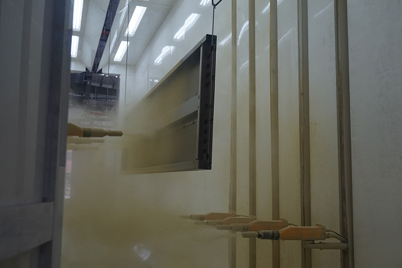 全自動噴粉生產(chǎn)線